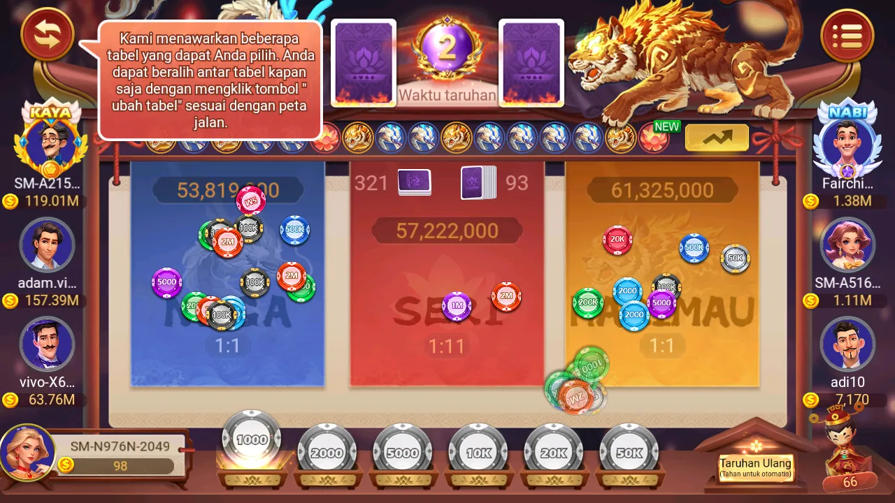 Game Dragon Tiger MOD APK
